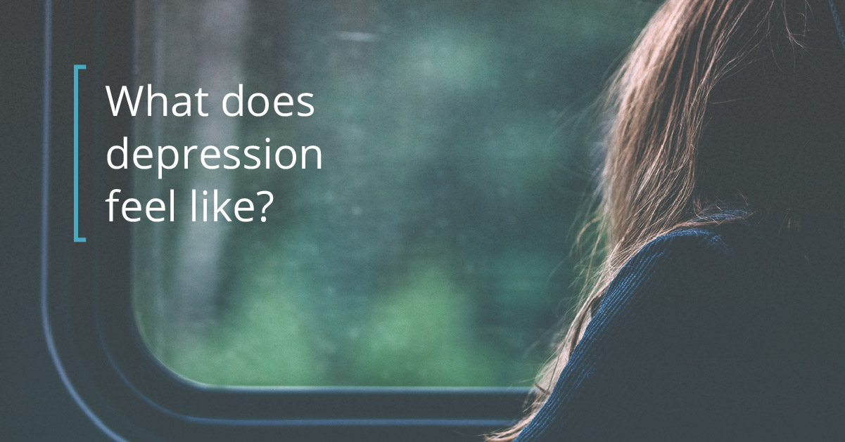 What does depression feel like?